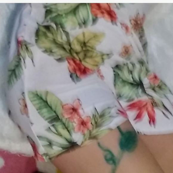 Planet Gold Floral Sweet Skater Dress Very Comfy - Picture 7 of 9